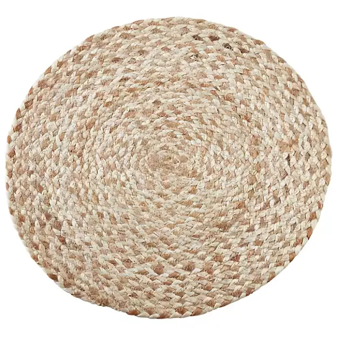 Sale Kirklands Home Natural Woven Jute Placemats, Set of 4 Tan