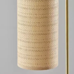 Discount Kirklands Home Natural Woven Shade Malina Table Lamp Tan