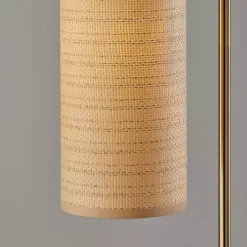 Hot Kirklands Home Natural Woven Shade Malina Floor Lamp Tan