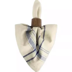 Discount Kirklands Home Nautical French Stripe Napkins, Set of 6 Blue