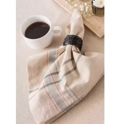 Discount Kirklands Home Nautical French Stripe Napkins, Set of 6 Blue