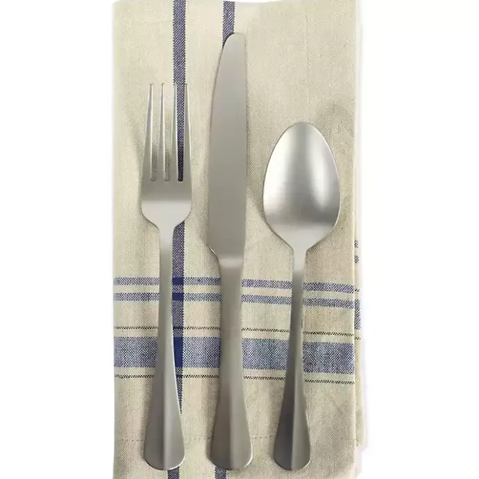 Discount Kirklands Home Nautical French Stripe Napkins, Set of 6 Blue
