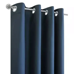 New Kirklands Home Navy Alpine Blackout Curtain Panel, 95 in. Blue