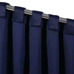 Outlet Kirklands Home Navy Back Tab Blackout Curtain Panel Set, 84 in. Blue