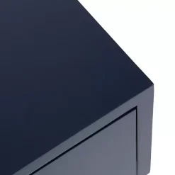 Clearance Kirklands Home Navy and Gold Glam Accent Table Blue
