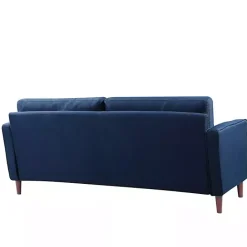 Online Kirklands Home Navy Chelsea Modern Sofa Blue