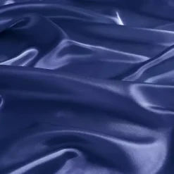 Discount Kirklands Home Navy Satin 6-pc. Full Sheet Set Blue