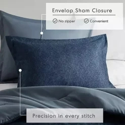 Hot Kirklands Home Navy Chambray 3-pc. King Comforter Set Blue