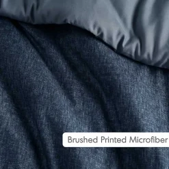 Best Kirklands Home Navy Chambray 2-pc. Twin/Twin XL Comforter Set Blue