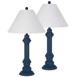 Online Kirklands Home Navy Coastal Ariel Table Lamps, Set of 2