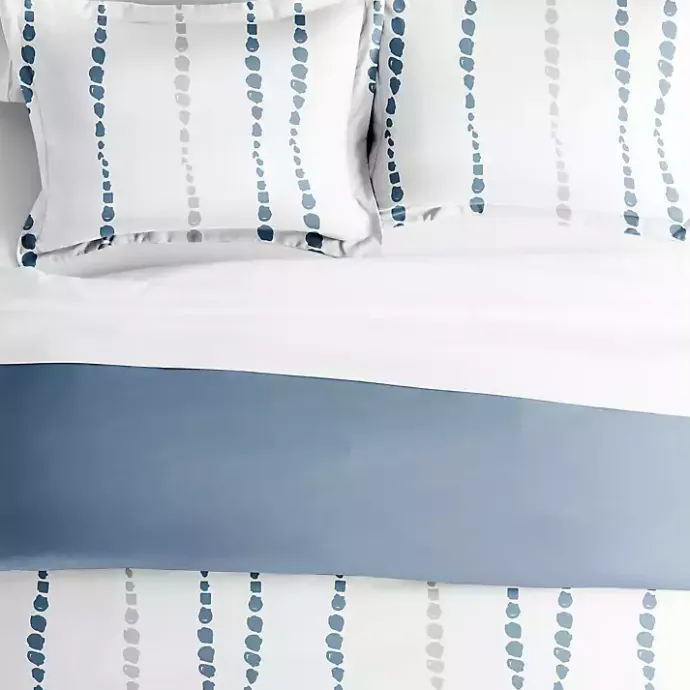 Kirklands Home Navy Dots Reversible 2-pc. Twin Duvet Cover Set