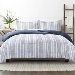 New Kirklands Home Navy Farmhouse Dreams Twin 2-pc. Comforter Set