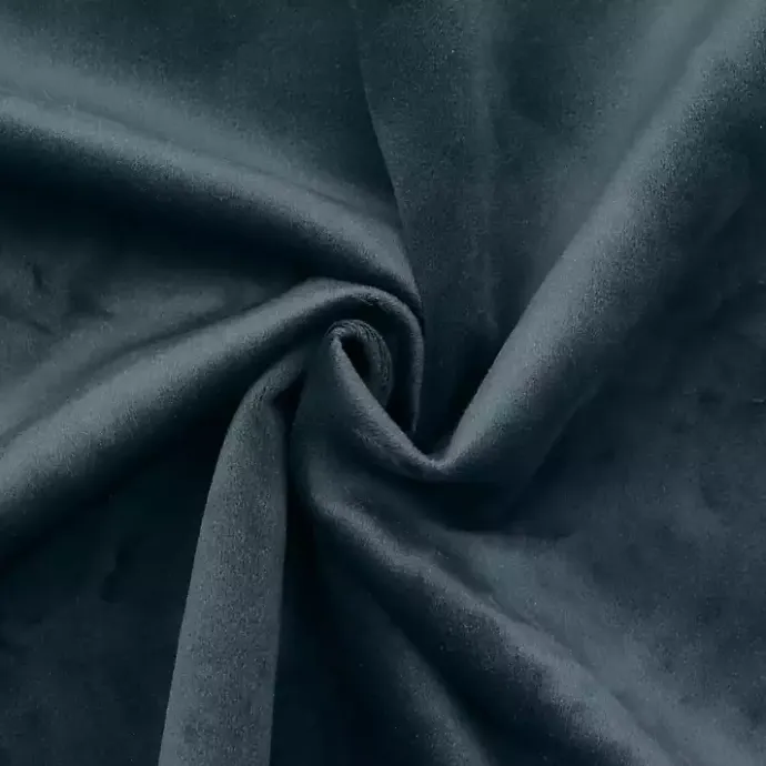 Online Kirklands Home Navy Faux Suede Blackout Curtain Panel, 95 in. Blue