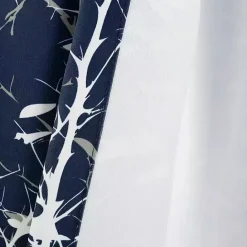 Hot Kirklands Home Navy Forest Curtain Panel Set, 95 in. Blue