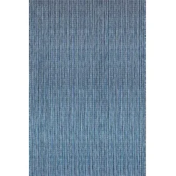 New Kirklands Home Navy Intertwine Indoor/Outdoor Area Rug, 4x7 Blue