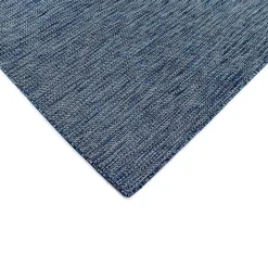New Kirklands Home Navy Intertwine Indoor/Outdoor Area Rug, 4x7 Blue