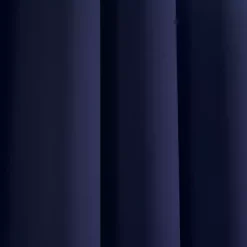 Sale Kirklands Home Navy Knotted Curtain Panel Set, 84 in. Blue