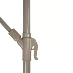 Online Kirklands Home Navy Offset Hand Crank Outdoor Umbrella