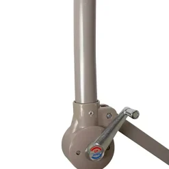 Online Kirklands Home Navy Offset Hand Crank Outdoor Umbrella
