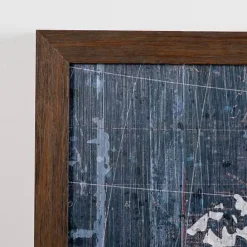 New Kirklands Home Navy Old World Map Framed Art Print