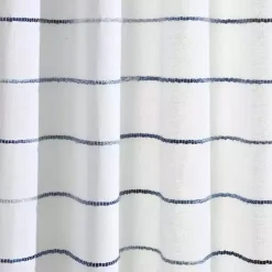 Sale Kirklands Home Navy Ombre Stripe Curtain Panel Set, 95 in.