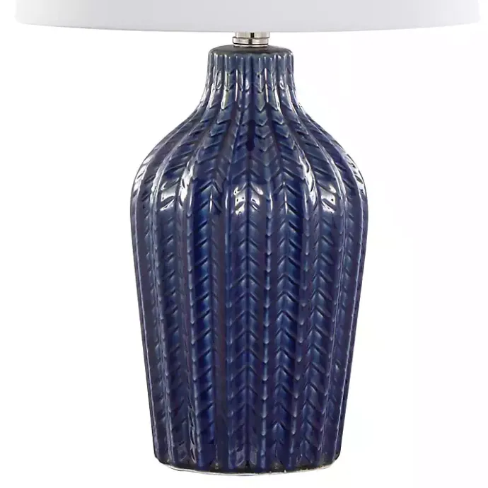 Outlet Kirklands Home Navy Rockwell Table Lamps, Set of 2 Blue