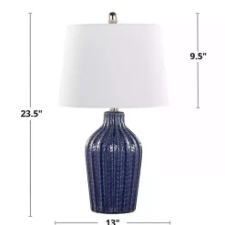 Outlet Kirklands Home Navy Rockwell Table Lamps, Set of 2 Blue