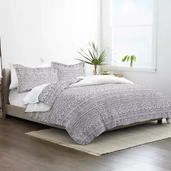 Hot Kirklands Home Navy Rustic 3-pc. King Duvet Cover Set