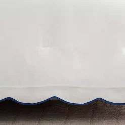 Sale Kirklands Home Navy Scalloped Edge 3-pc. Full/Queen Comforter Set