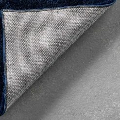 Outlet Kirklands Home Navy Shag Washable Area Rug, 6x9 Blue