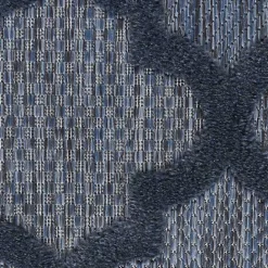 Online Kirklands Home Navy Trellis Indoor/Outdoor Area Rug, 5x7 Blue
