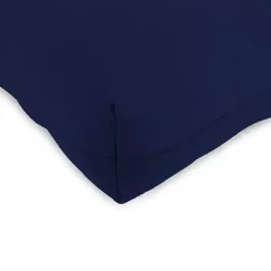 New Kirklands Home Navy Tufted Outdoor Chair Cushions, Set of 2 Blue