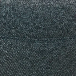 Outlet Kirklands Home Navy Upholstered Round Storage Ottoman Blue