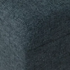 Online Kirklands Home Navy Upholstered Square Storage Ottoman Blue