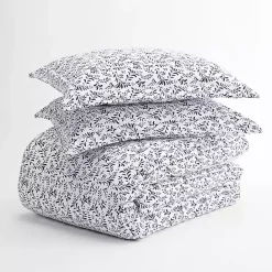 Best Kirklands Home Navy Vines 3-pc. King Duvet Cover Set