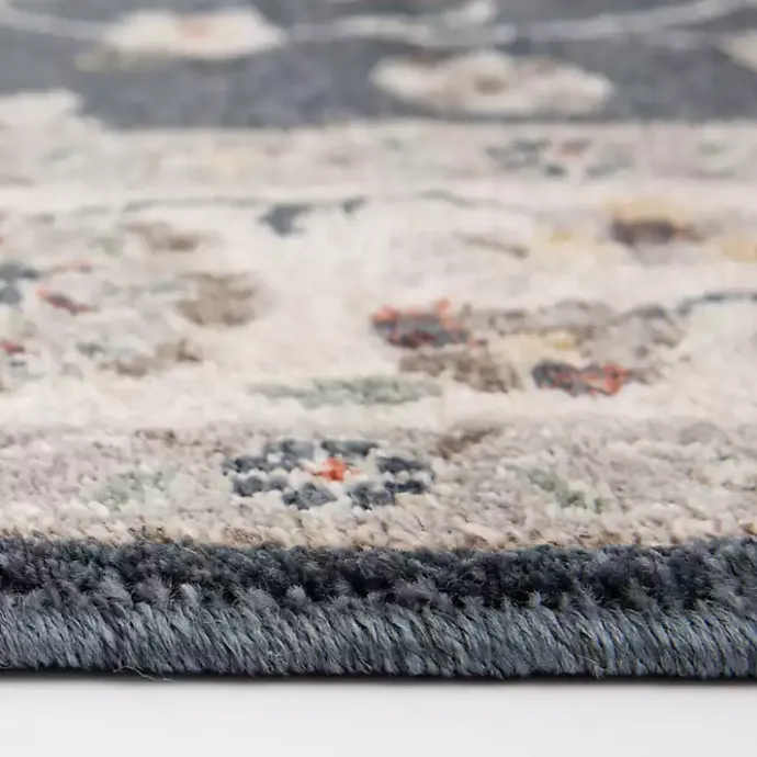 Hot Kirklands Home Navy Vintage Leni Area Rug, 5x7 Blue