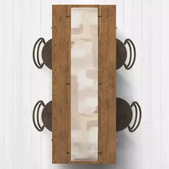 Clearance Kirklands Home Neutral Abstract Table Runner, 90 in. Tan