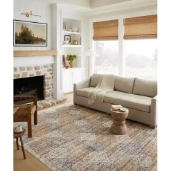 Hot Kirklands Home Neutral Diamond Patchwork Area Rug, 7x10