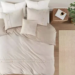 Sale Kirklands Home Neutral Holland 5-pc. Full/Queen Comforter Set Tan