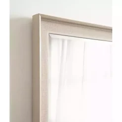 Clearance Kirklands Home Neutral Linen Beveled Wall Mirror