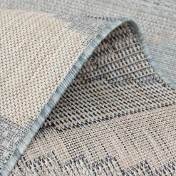 Discount Kirklands Home Neutral Melbourne Indoor/Outdoor Area Rug, 5x7 Gray