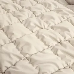 Best Kirklands Home Neutral Puff 3-pc. Full/Queen Comforter Set Tan