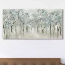 Best Kirklands Home Neutral Spring Giclee Canvas Art Print Gray
