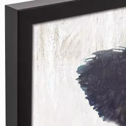 Hot Kirklands Home Neutral Staring Cow Framed Canvas Art Print