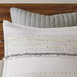 Kirklands Home Neutral Stripe Full/Queen 3-pc. Comforter Set