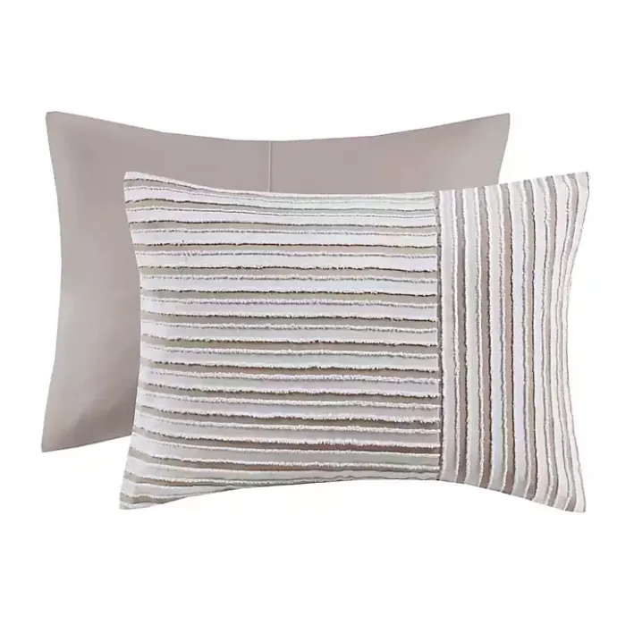 Best Kirklands Home Neutral Striped 5-pc. King Comforter Set