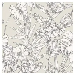 Online Kirklands Home Neutral Tropic Floral Peel & Stick Wallpaper