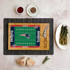 Best Kirklands Home New England Patriots Cutting Board & Knife Set