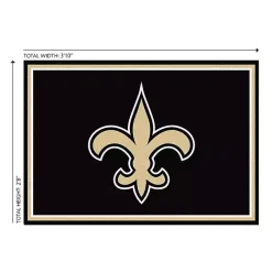Hot Kirklands Home New Orleans Saints Area Rug, 3x4