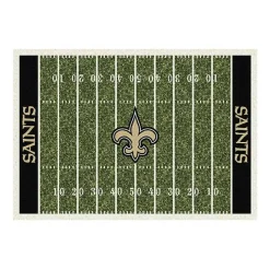 Sale Kirklands Home New Orleans Saints Home Field Area Rug, 6x8 Green